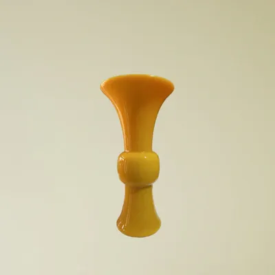 Glass Mushroom (Yellow)
